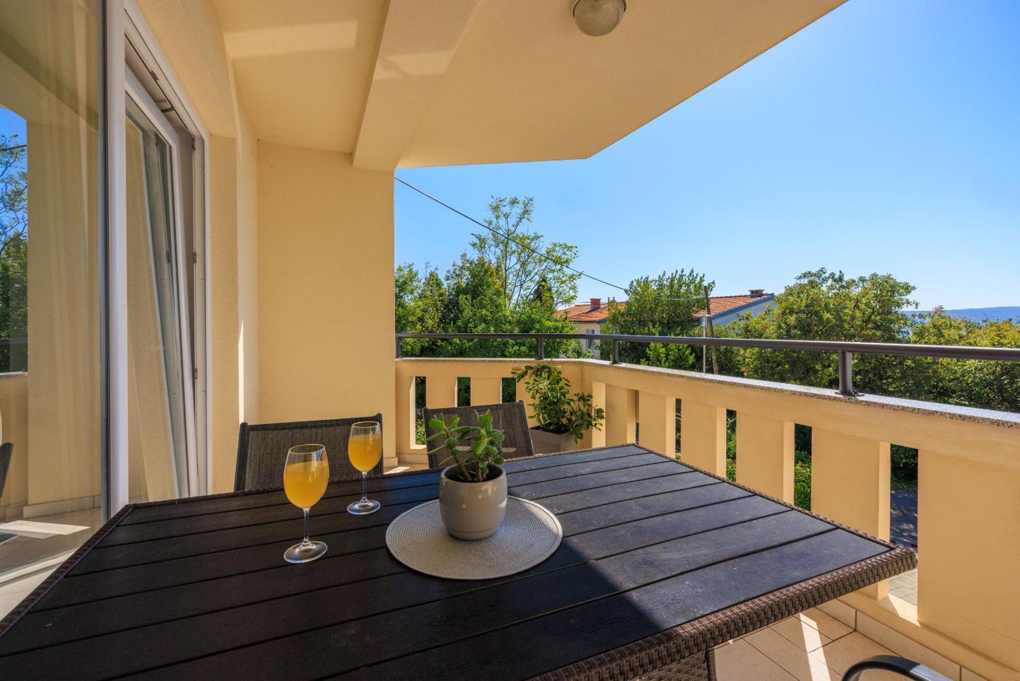 Apartments Petak Novi Dramalj Esterno foto